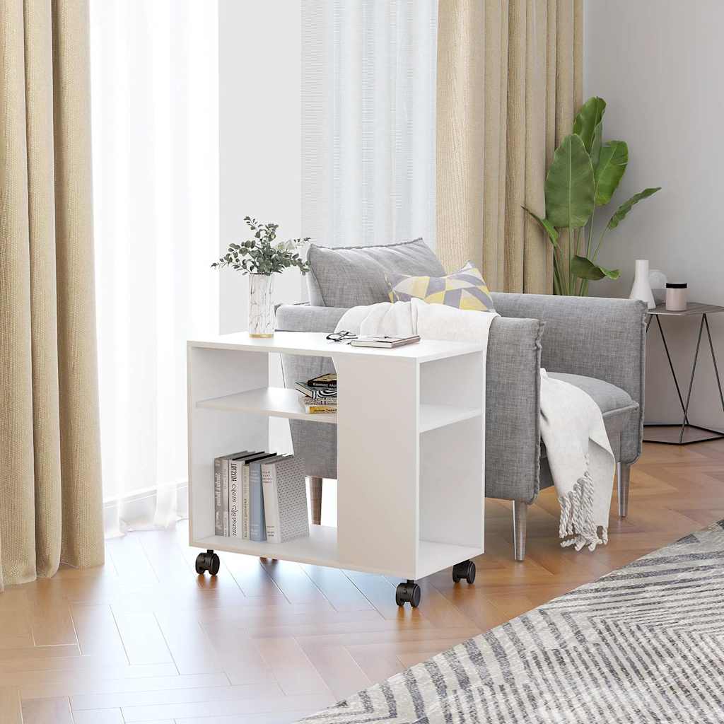 Odkládací Stolek Betonově Šedý 70X35X55 Cm Kompozitní Dřevo