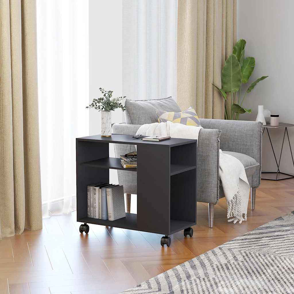 Odkládací Stolek Betonově Šedý 70X35X55 Cm Kompozitní Dřevo