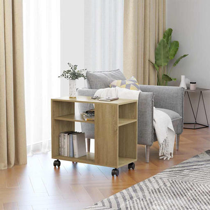 Odkládací Stolek Betonově Šedý 70X35X55 Cm Kompozitní Dřevo