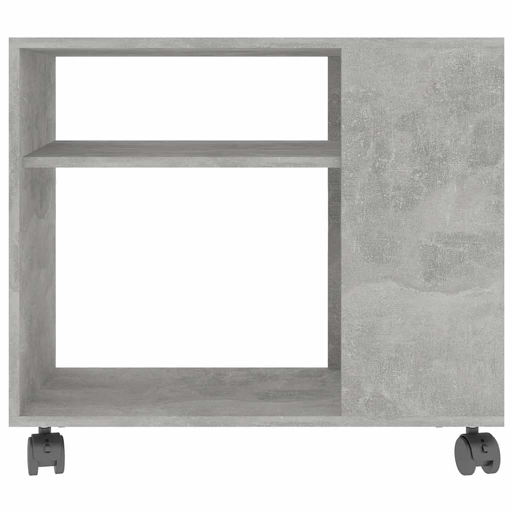 Odkládací Stolek Betonově Šedý 70X35X55 Cm Kompozitní Dřevo