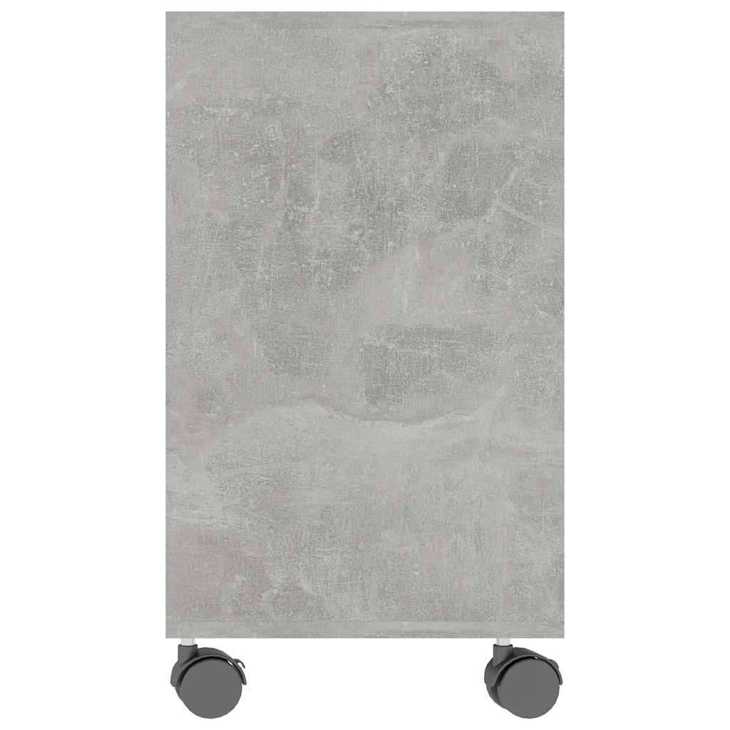 Odkládací Stolek Betonově Šedý 70X35X55 Cm Kompozitní Dřevo