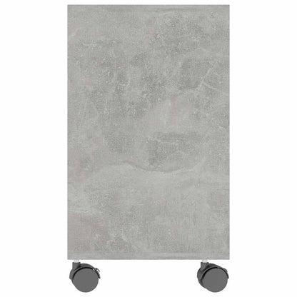Odkládací Stolek Betonově Šedý 70X35X55 Cm Kompozitní Dřevo