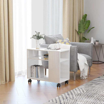 Odkládací Stolek Betonově Šedý 70X35X55 Cm Kompozitní Dřevo