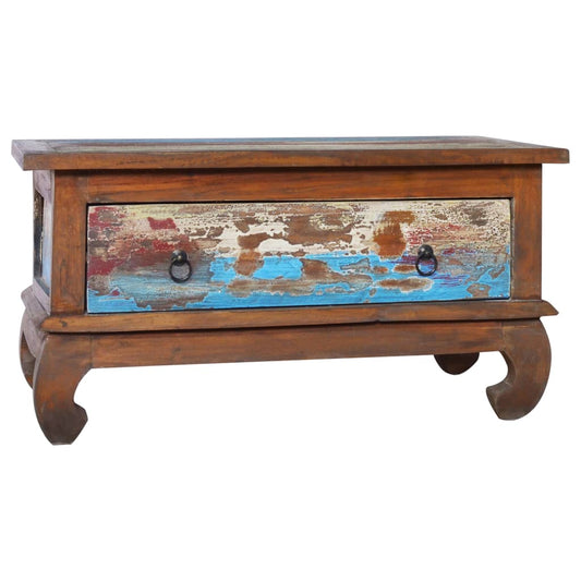 Konferenční Stolek 80 X 50 X 40 Cm Recyklované Teakové Dřevo
