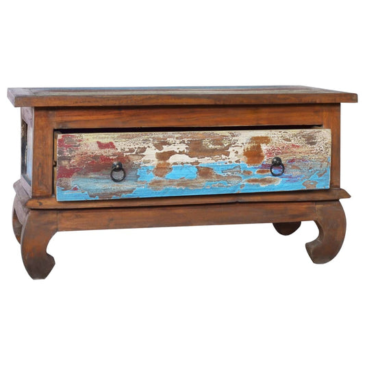 Konferenční Stolek 80 X 50 X 40 Cm Recyklované Teakové Dřevo