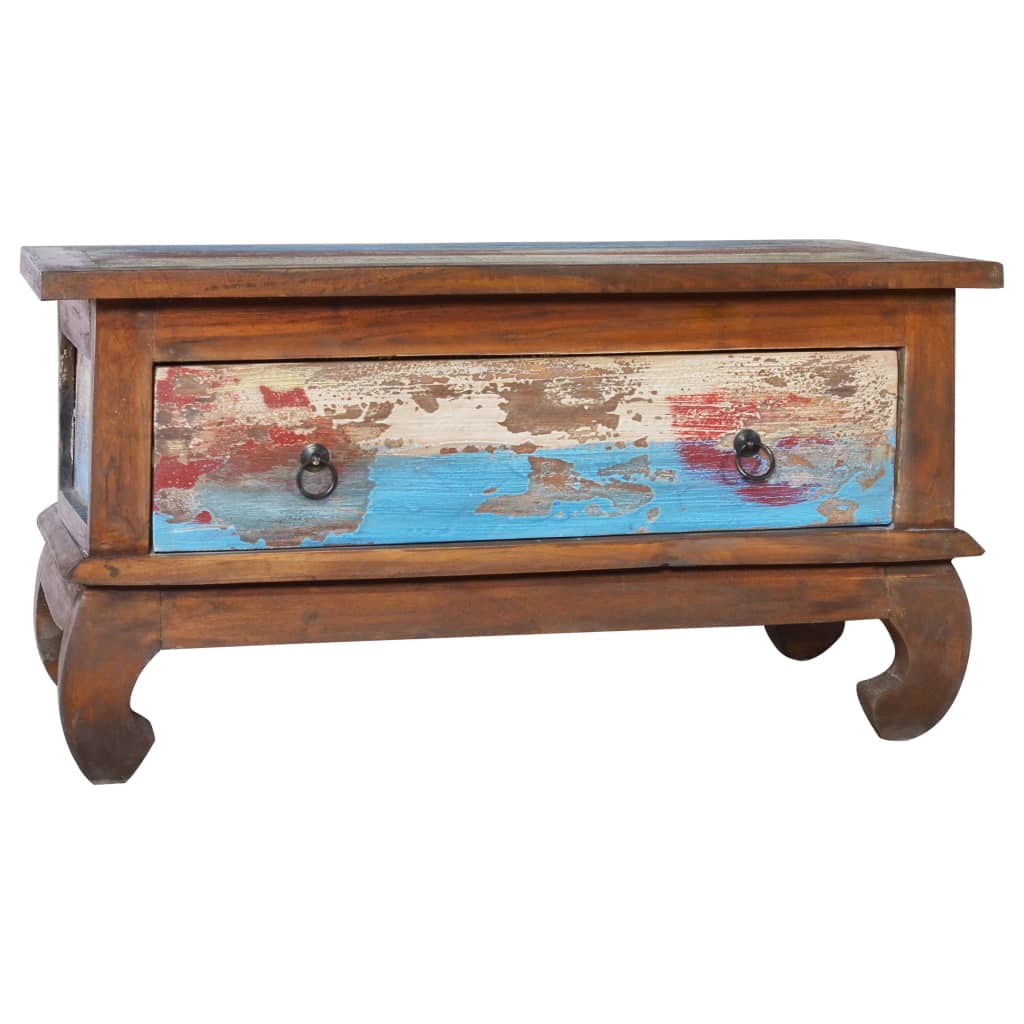 Konferenční Stolek 80 X 50 X 40 Cm Recyklované Teakové Dřevo