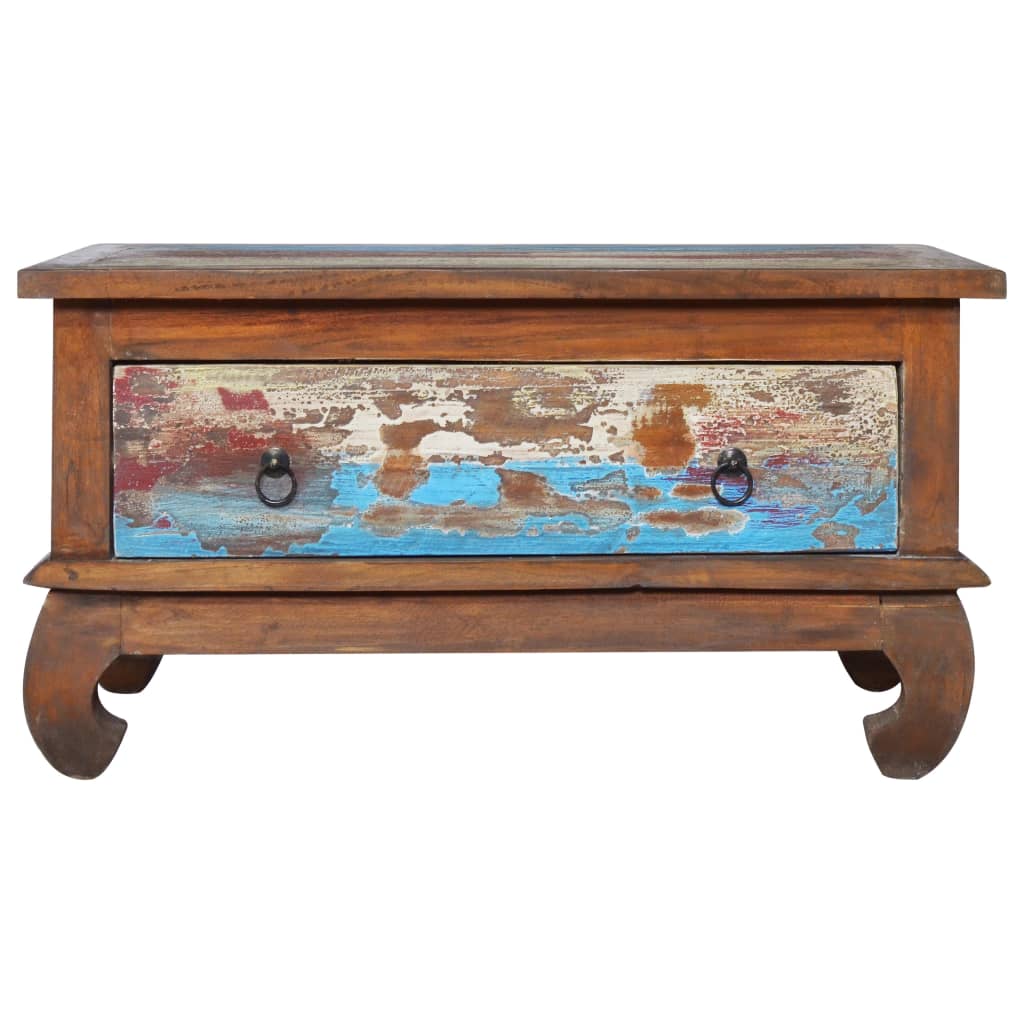 Konferenční Stolek 80 X 50 X 40 Cm Recyklované Teakové Dřevo
