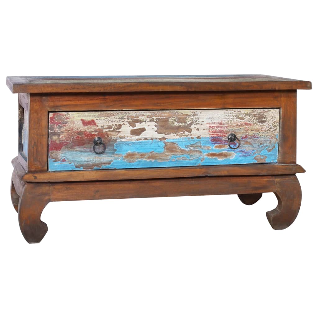 Konferenční Stolek 80 X 50 X 40 Cm Recyklované Teakové Dřevo