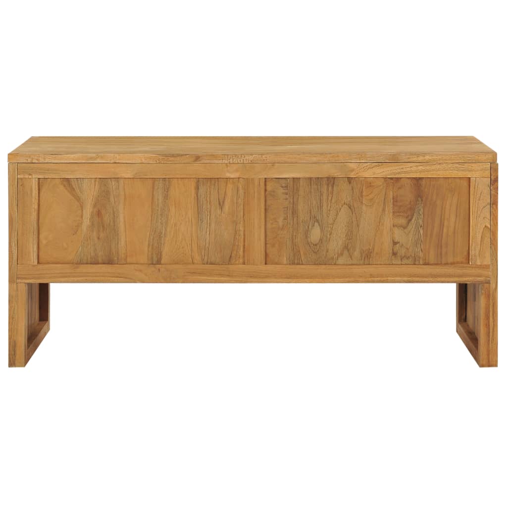 Tv Stolek 100 X 35 X 45 Cm Masivní Teakové Dřevo
