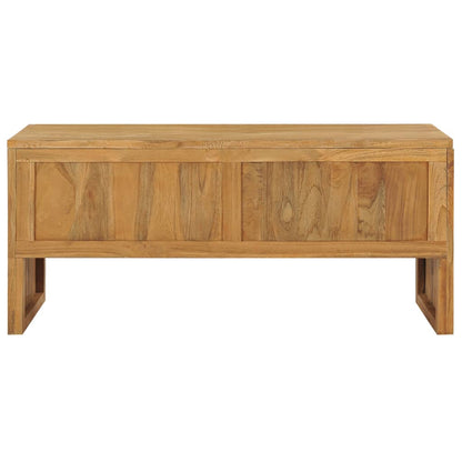 Tv Stolek 100 X 35 X 45 Cm Masivní Teakové Dřevo