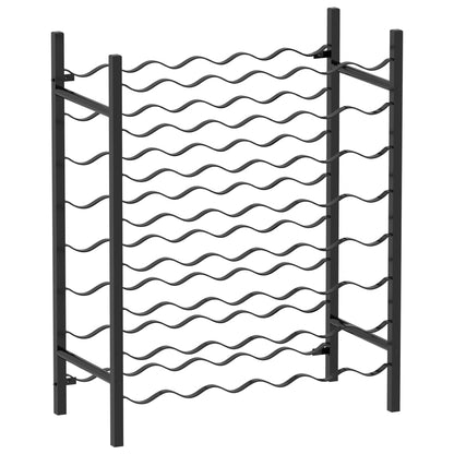 Stojan Na Víno Na 36 Lahví Bílý Kov