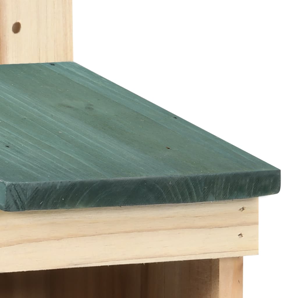 Ptačí Budky 4 Ks 12 X 16 X 20 Cm Jedlové Dřevo