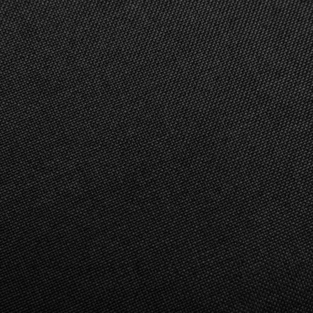 Houpací Křeslo Černé Textil