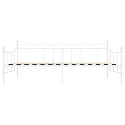 Rám Denní Postele Bílý Kov 90 X 200 Cm