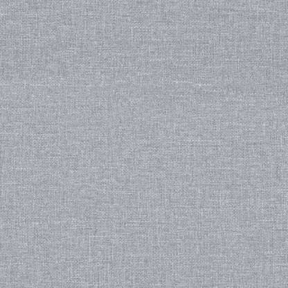 Polohovací Křeslo Světle Šedé Textil