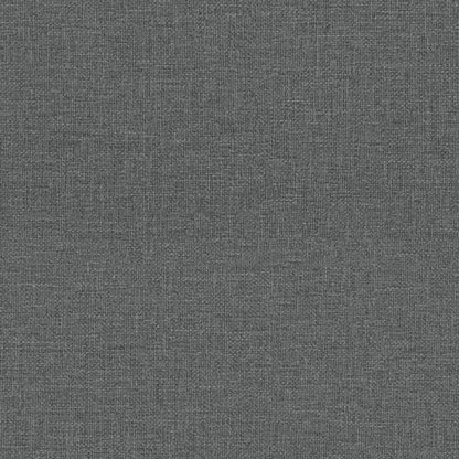 Polohovací Křeslo Tmavě Šedé Textil