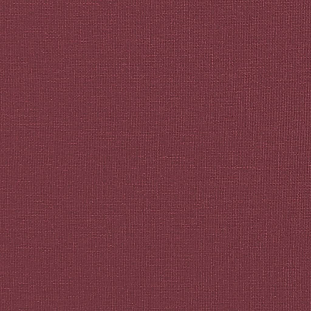 Masážní Křeslo Vínové Textil
