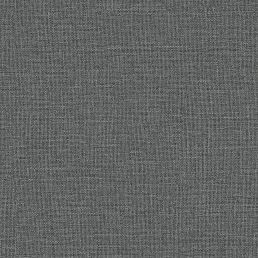Zvedací Křeslo Tmavě Šedé Textil