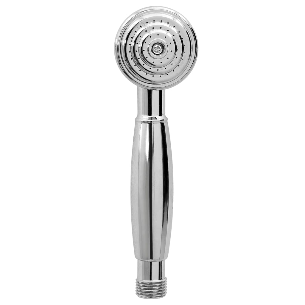 Vanová Baterie S 2 Kohoutky + Ruční Sprcha Chrom Retro