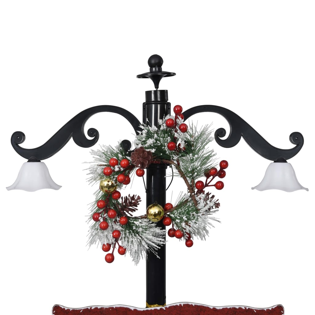 Sněžící Vánoční Stromek S Deštníkovým Stojanem Modrý 170 Cm Pvc