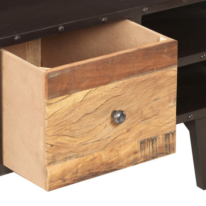 Konferenční Stolek 100 X 50 X 45 Cm Masivní Recyklované Dřevo