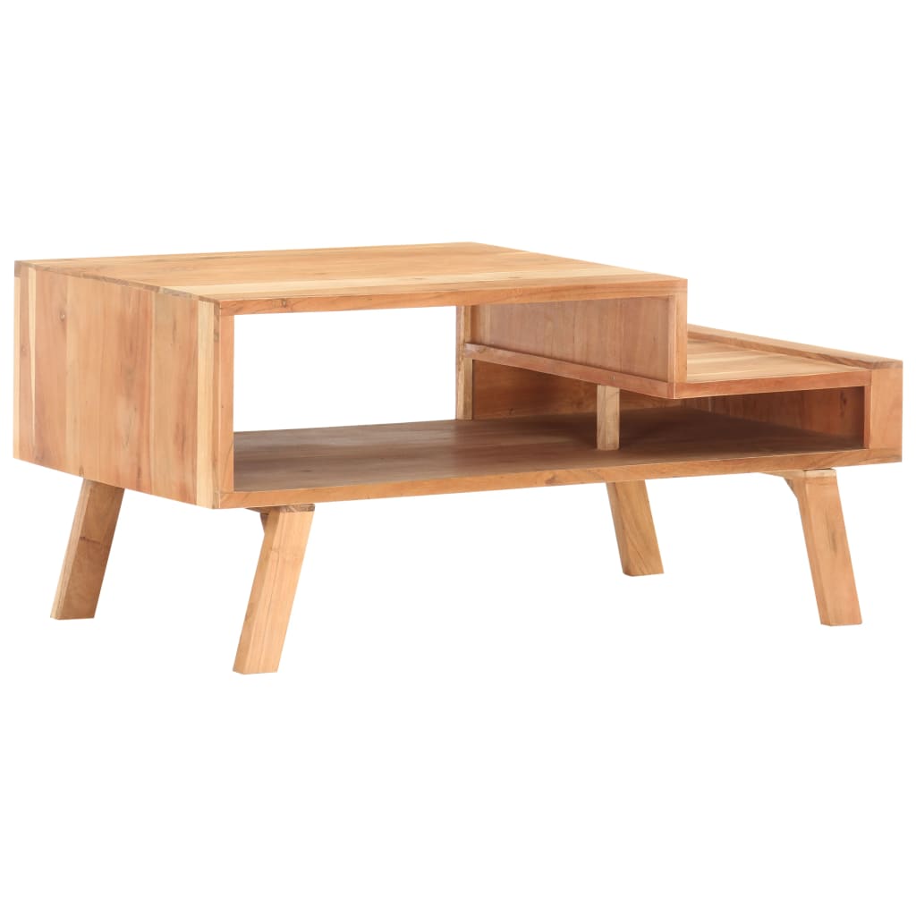 Konferenční Stolek 100 X 50 X 45 Cm Masivní Akáciové Dřevo