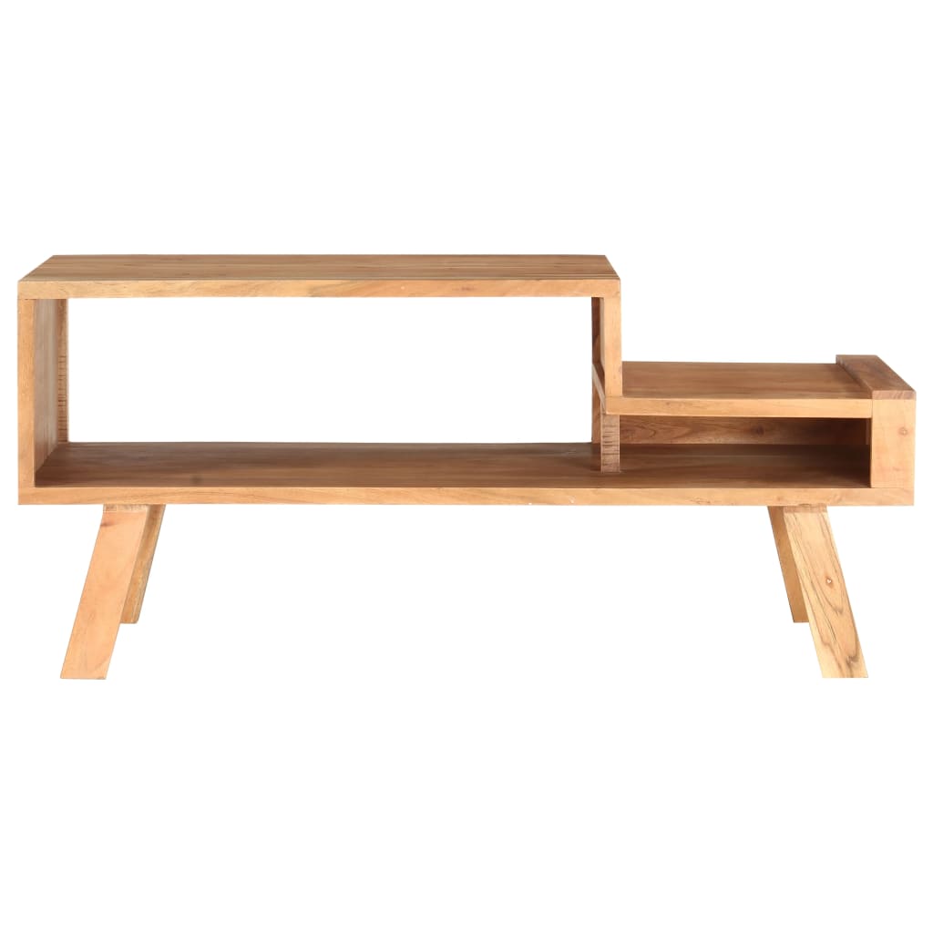 Konferenční Stolek 100 X 50 X 45 Cm Masivní Akáciové Dřevo