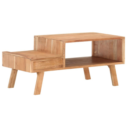 Konferenční Stolek 100 X 50 X 45 Cm Masivní Akáciové Dřevo