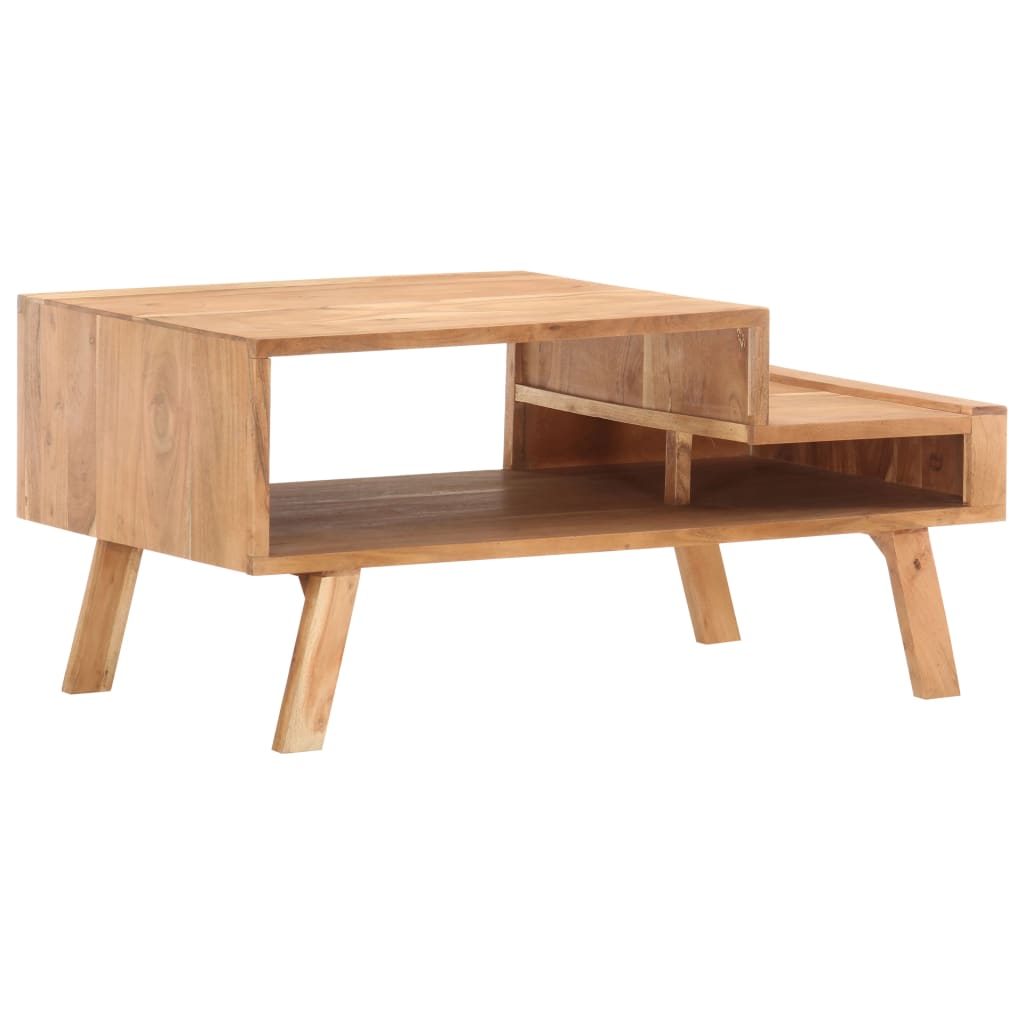 Konferenční Stolek 100 X 50 X 45 Cm Masivní Akáciové Dřevo