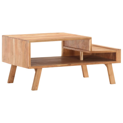 Konferenční Stolek 100 X 50 X 45 Cm Masivní Akáciové Dřevo