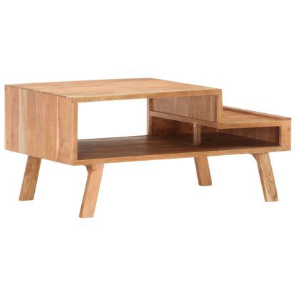 Konferenční Stolek 100 X 50 X 45 Cm Masivní Akáciové Dřevo