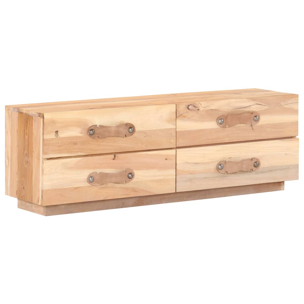 Tv Stolek Masivní Recyklované Dřevo