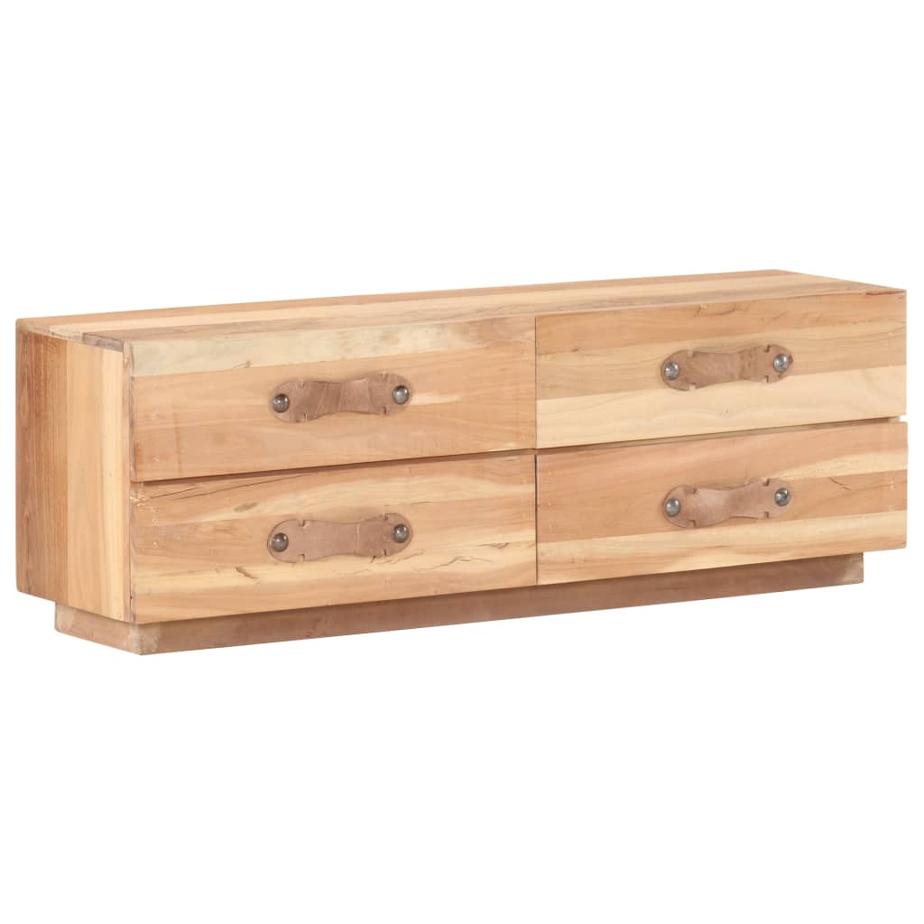 Tv Stolek Masivní Recyklované Dřevo