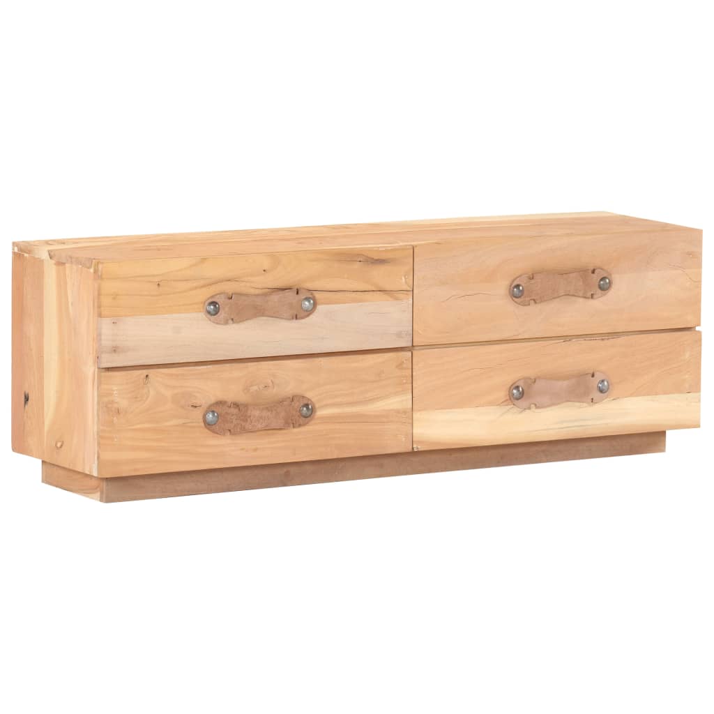 Tv Stolek Masivní Recyklované Dřevo