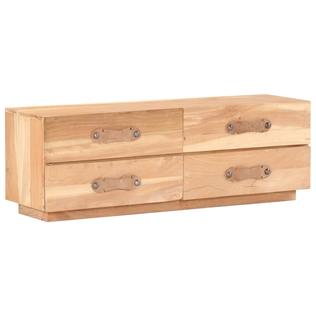 Tv Stolek Masivní Recyklované Dřevo