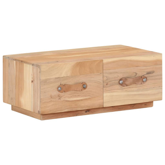 Konferenční Stolek 90 X 50 X 35 Cm Masivní Recyklované Dřevo