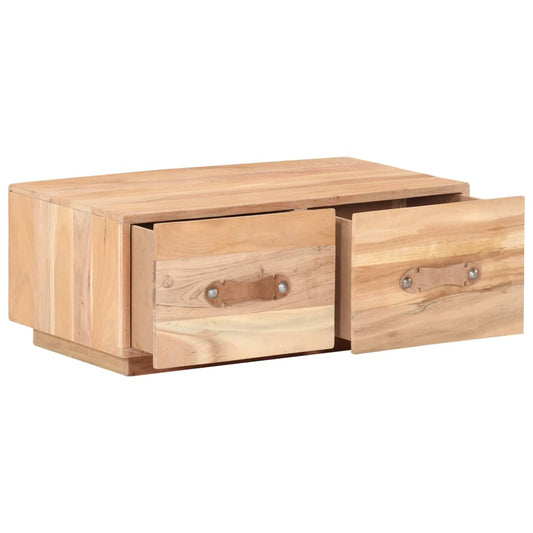 Konferenční Stolek 90 X 50 X 35 Cm Masivní Recyklované Dřevo