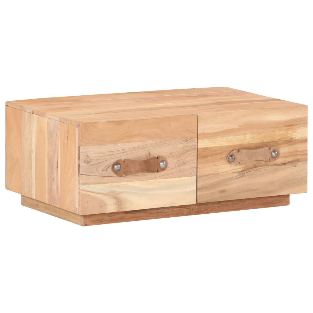 Konferenční Stolek 90 X 50 X 35 Cm Masivní Recyklované Dřevo