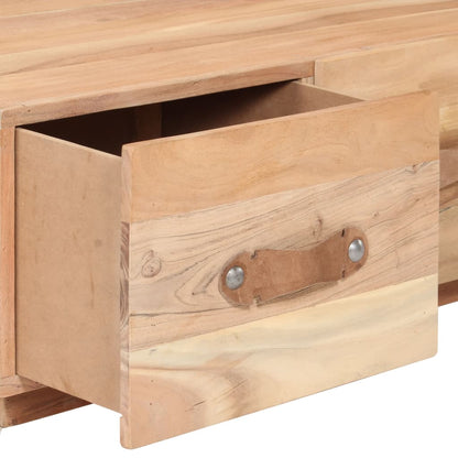 Konferenční Stolek 90 X 50 X 35 Cm Masivní Recyklované Dřevo