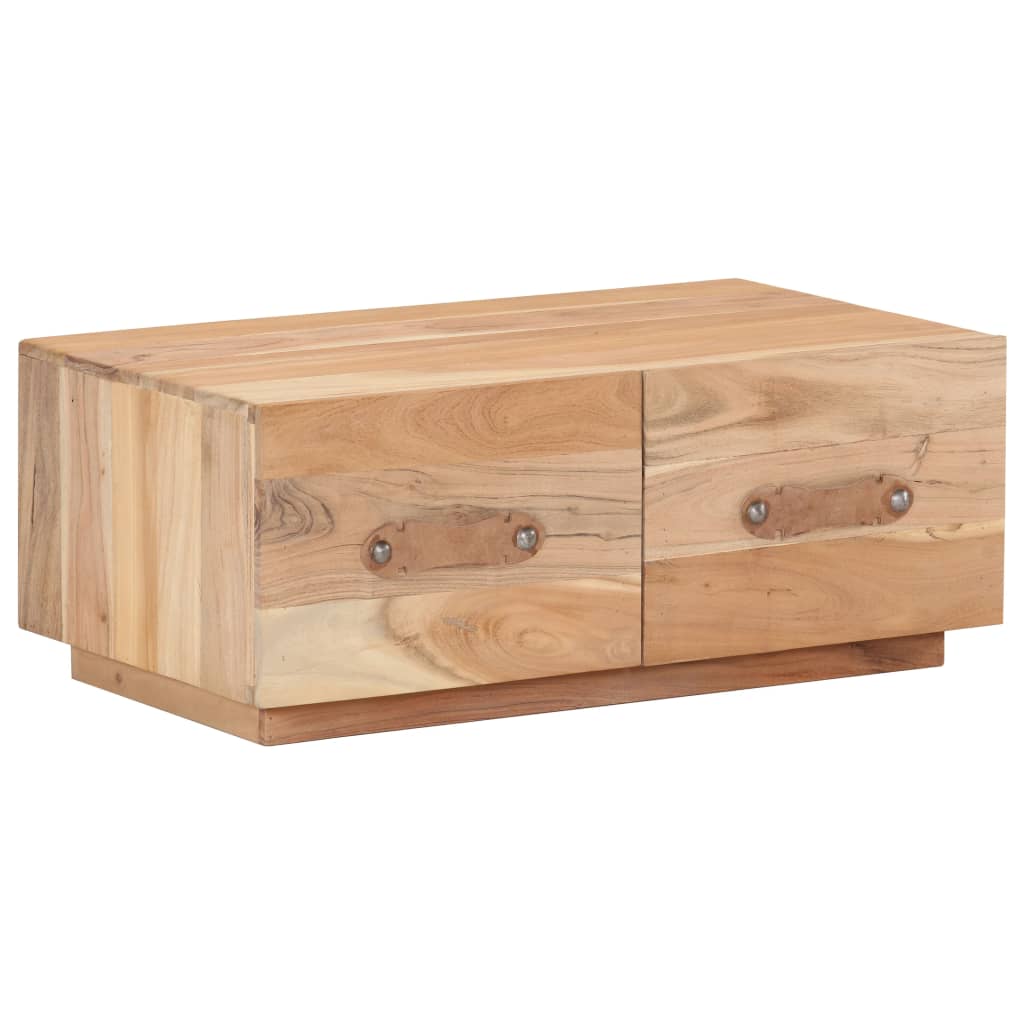 Konferenční Stolek 90 X 50 X 35 Cm Masivní Recyklované Dřevo