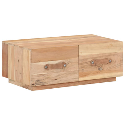 Konferenční Stolek 90 X 50 X 35 Cm Masivní Recyklované Dřevo