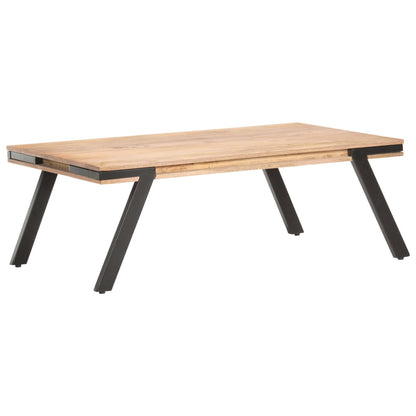 Konferenční Stolek 114 X 65 X 40 Cm Masivní Mangovník