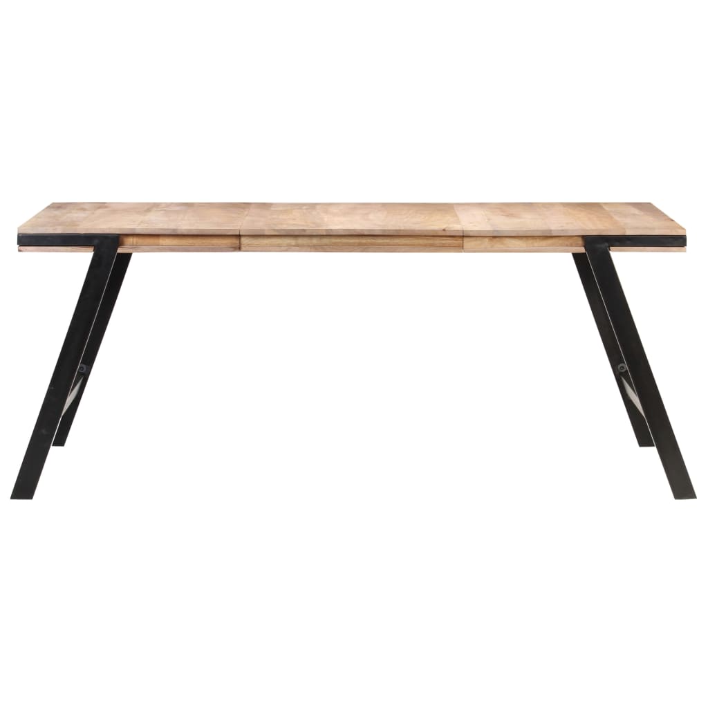 Jídelní Stůl 180 X 90 X 76 Cm Masivní Mangovníkové Dřevo