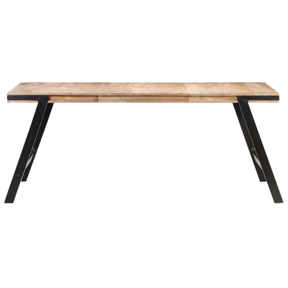 Jídelní Stůl 180 X 90 X 76 Cm Masivní Mangovníkové Dřevo