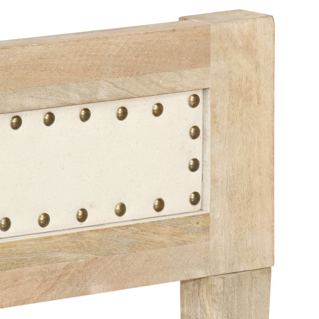 Rám Postele Masivní Mangovníkové Dřevo 200 Cm