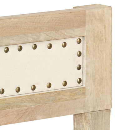 Rám Postele Masivní Mangovníkové Dřevo 200 Cm