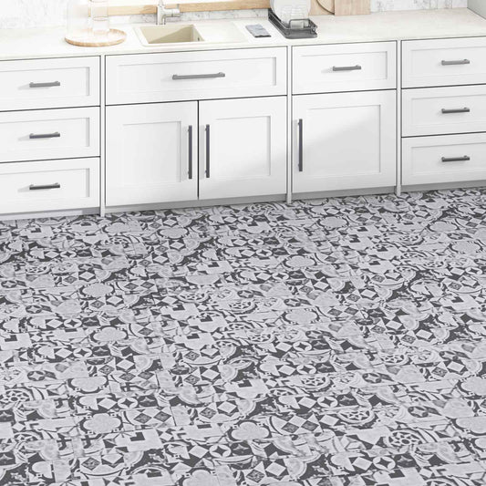 Podlahová Prkna 5,02 M² 36 Pcs Pvc Šedý Vzor