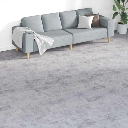 Podlahová Prkna 18 Pcs Šedý 5,26 M² Pvc
