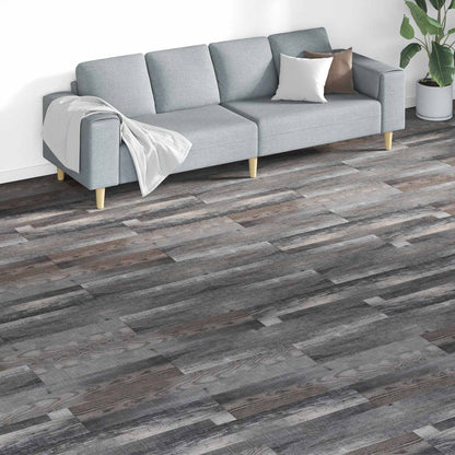 Podlahová Prkna 18 Pcs Šedý 5,26 M² Pvc