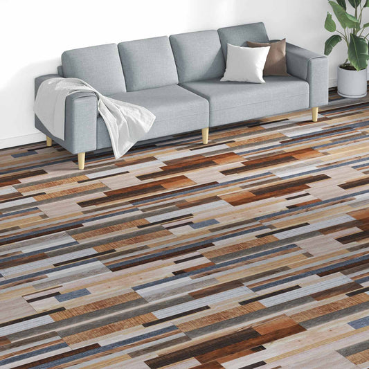 Podlahová Prkna 18 Pcs Vícebarevný 5,26 M² Pvc